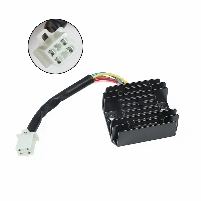 Motorcycle Boat Scooter 4-wire 5-wire rectifier 12V Voltage Regulator Rectifier for  ATV GY6 50 150cc