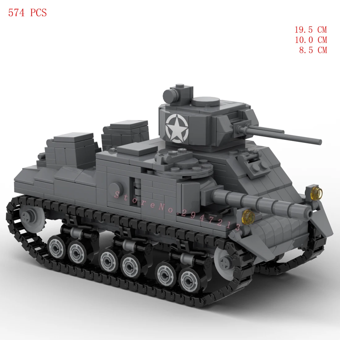 hot military WWII US Army M7 Priest M3 light tank M4 Sherman Tank war equipment vehicles Building blocks weapon bricks toys gift