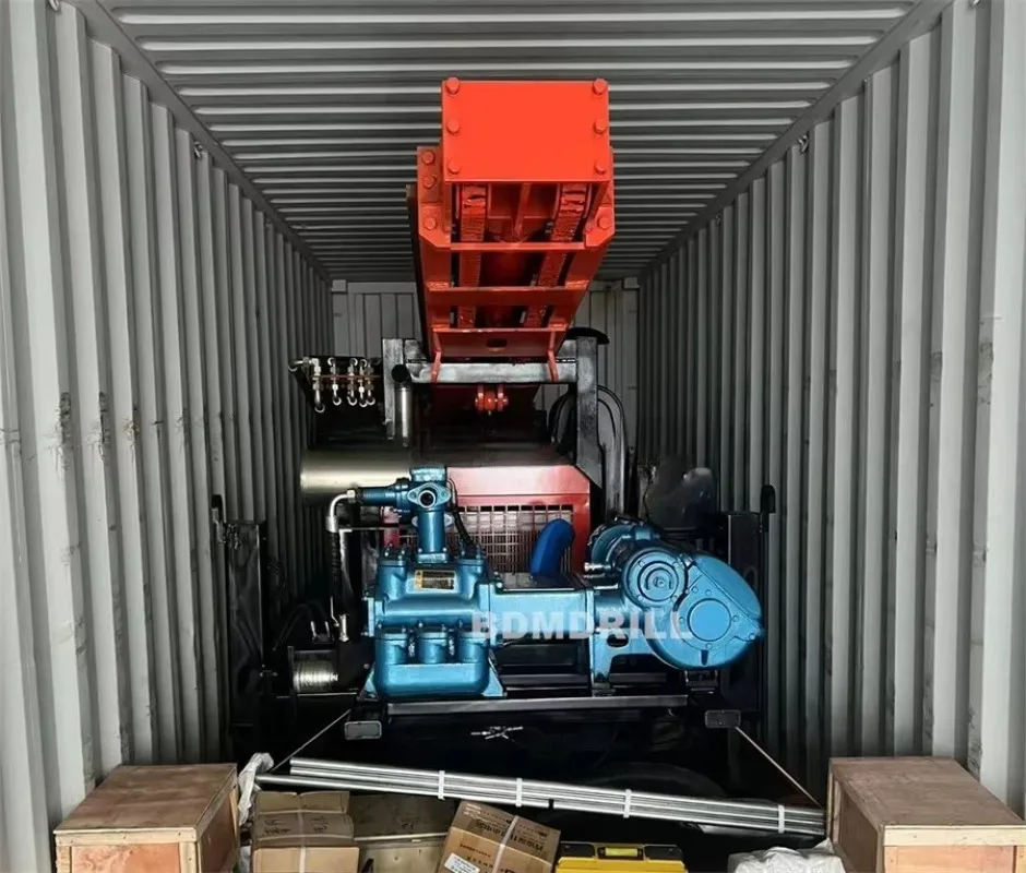 Customized Fully Hydraulic Core Drilling Rig Geotechnical Core Sample Drilling Construction Hard Rock Mineral Coring