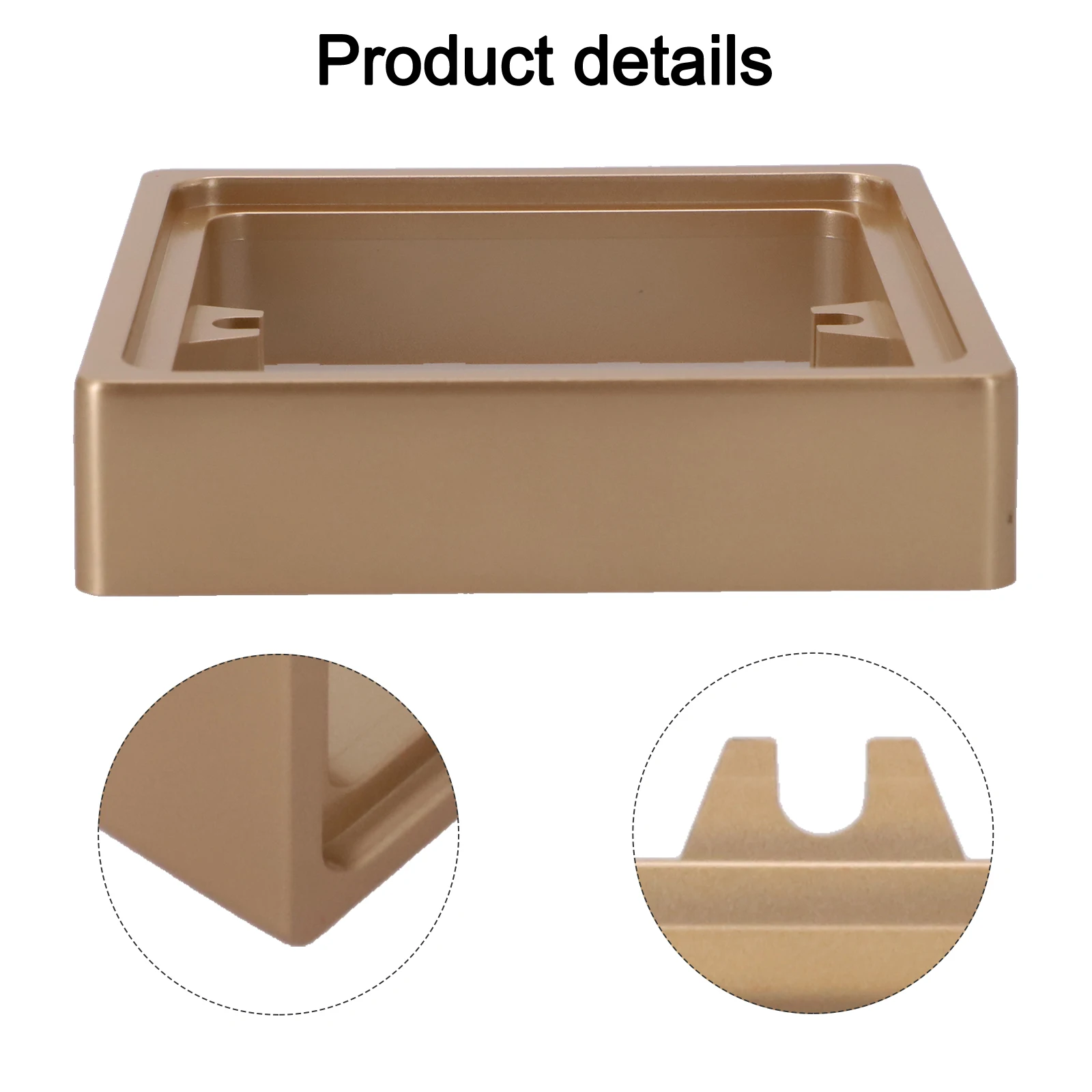 

Комплектующие для монтажа неглубоких коробок: рамка для расширения пространства в домашней электропроводке, широкая совместимость