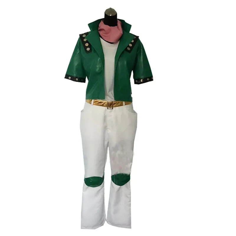 2025 Caesar Anthonio Zeppeli Cosplay Costume With Belt Scarf Glove