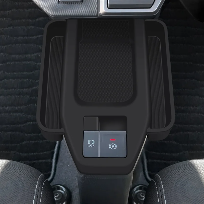 A75F-Car صندوق تخزين وحدة التحكم المركزية صندوق تخزين من السيليكون لدايهاتسو تافت 2024 اكسسوارات السيارات الداخلية