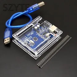 Smart electronics UNO R3 Mega328P CH340G pokładzie rozwoju dla arduino zestaw startowy diy wysłać shell dla arduino UNO