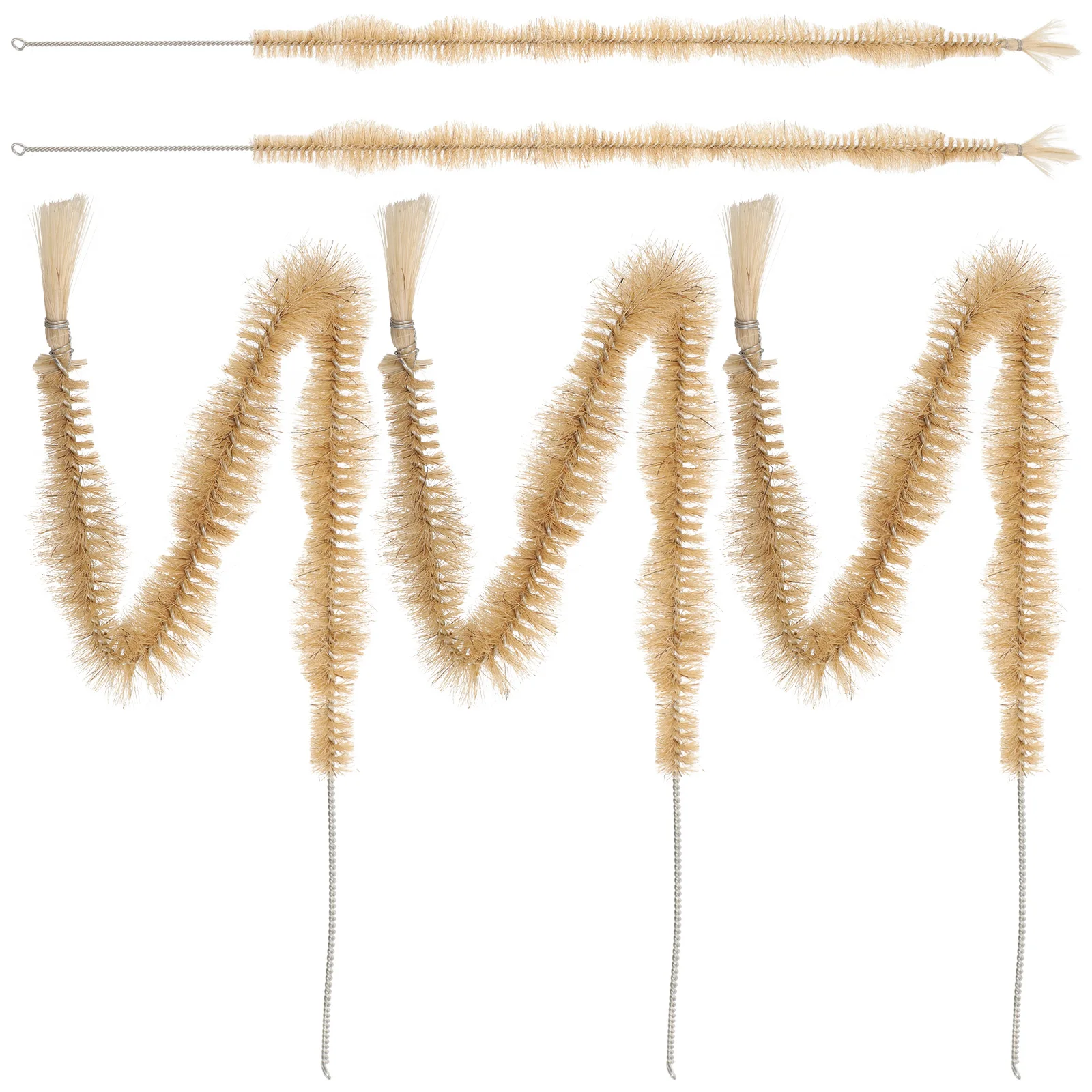 

5Pcs Spherical Condenser Brush Durable Practical Cleaning Brush Laboratory Use Tube Cleaner Efficient Cleaning Brush,