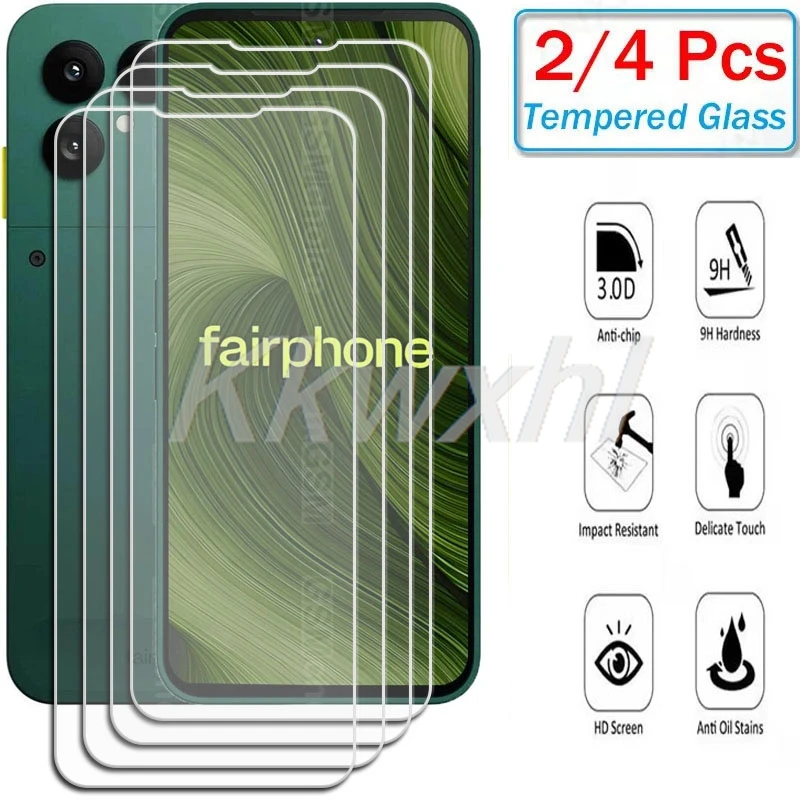 

2-4 шт. 9H HD закаленное стекло для Fairphone 6 6,31 "на Fairphone 6 Защитная пленка для экрана