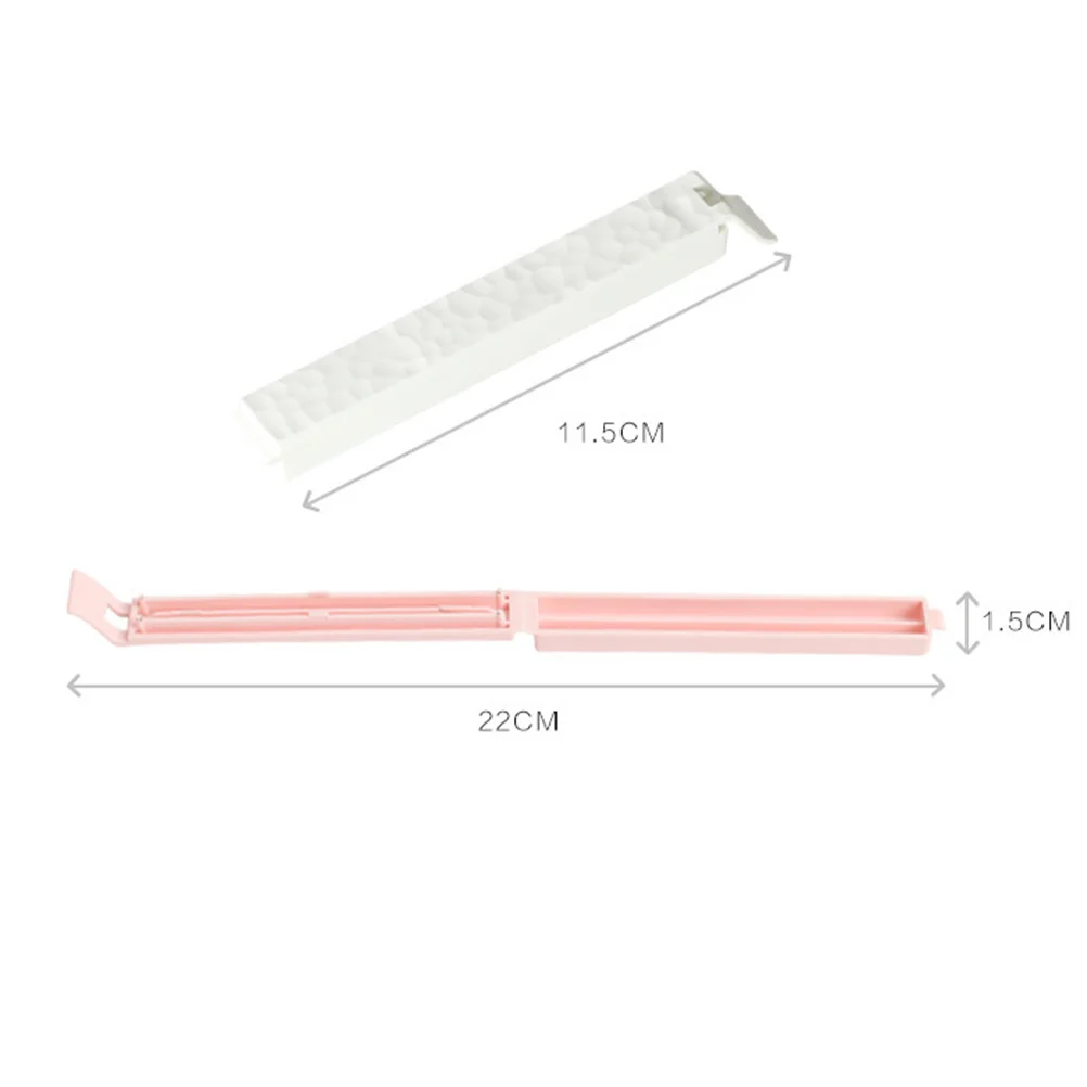 

15Pcs Bag Seal Clips Smooth Edge Design No Snagging Clip-on Closure for Chips Bread Snacks Storage Pink Food Seal Clip
