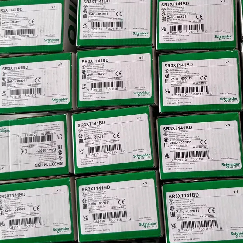 SR3XT141BD SR3B261BD SR2USB01 Módulo de extensão PLC Schneider Novo original, grande quantidade em estoque, bem-vindo para consultar.