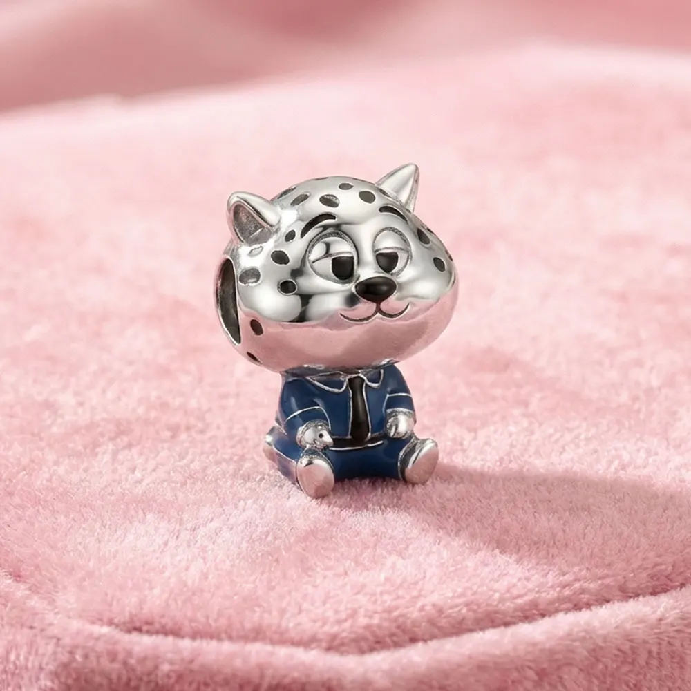 DSN breloques créatives Disney Zootopia émail animaux perles Judy dessin animé breloques mignonnes pour serpent chaîne bracelet bijoux accessoires