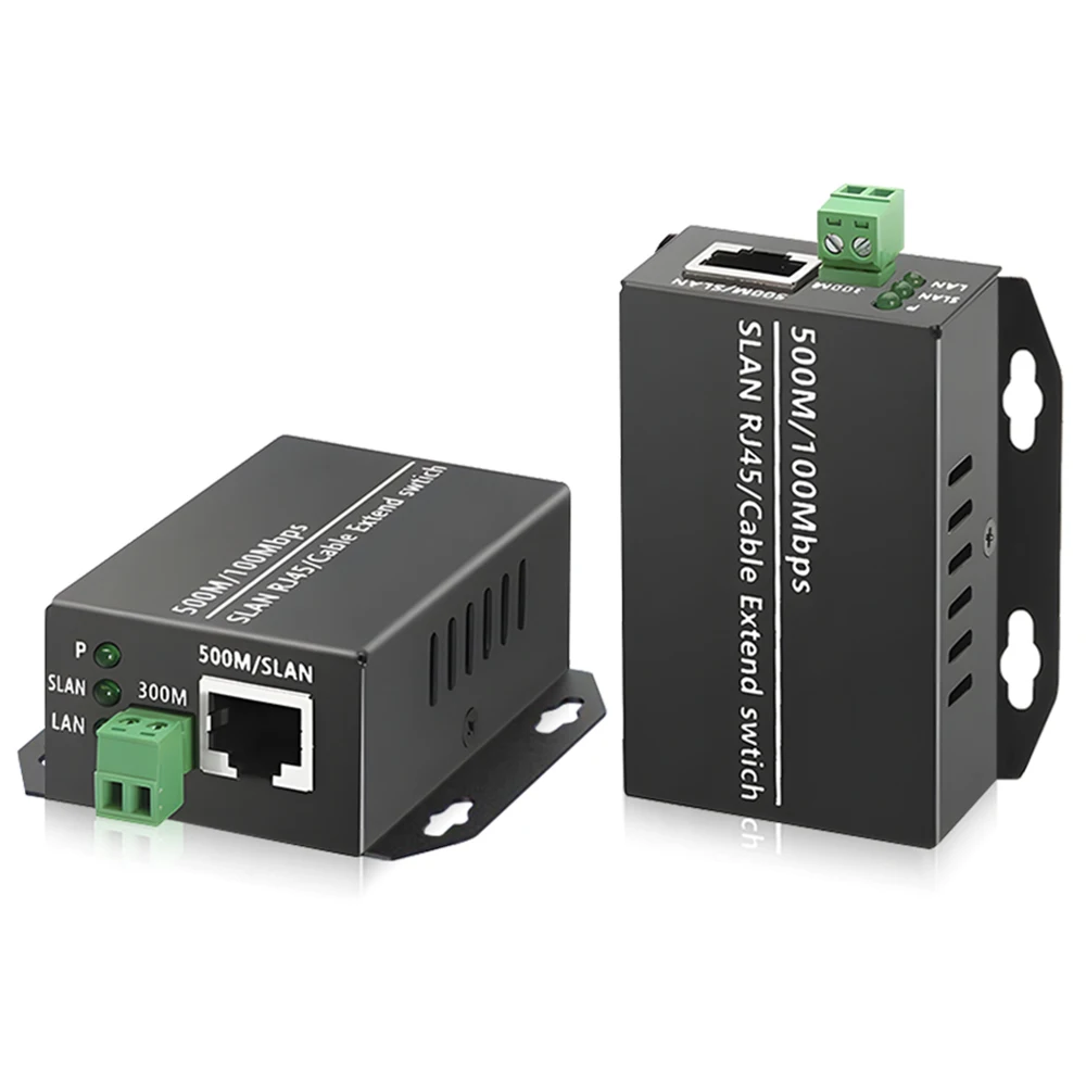 Ethernet over Twisted Pair Extender Media Converter 300m ,Ethernet Over RJ45 Cat5/6 Network Cable 500m for HD Network IP Camera