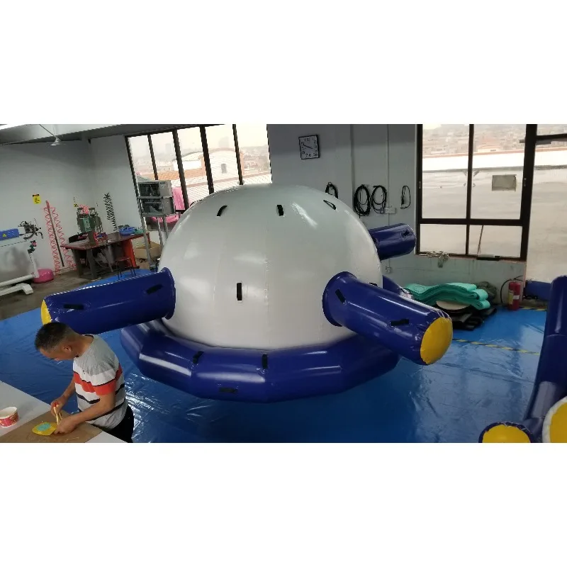 Inflatable Water Game Person Inflatable Rotating Small Water Game Equipment Water Game
