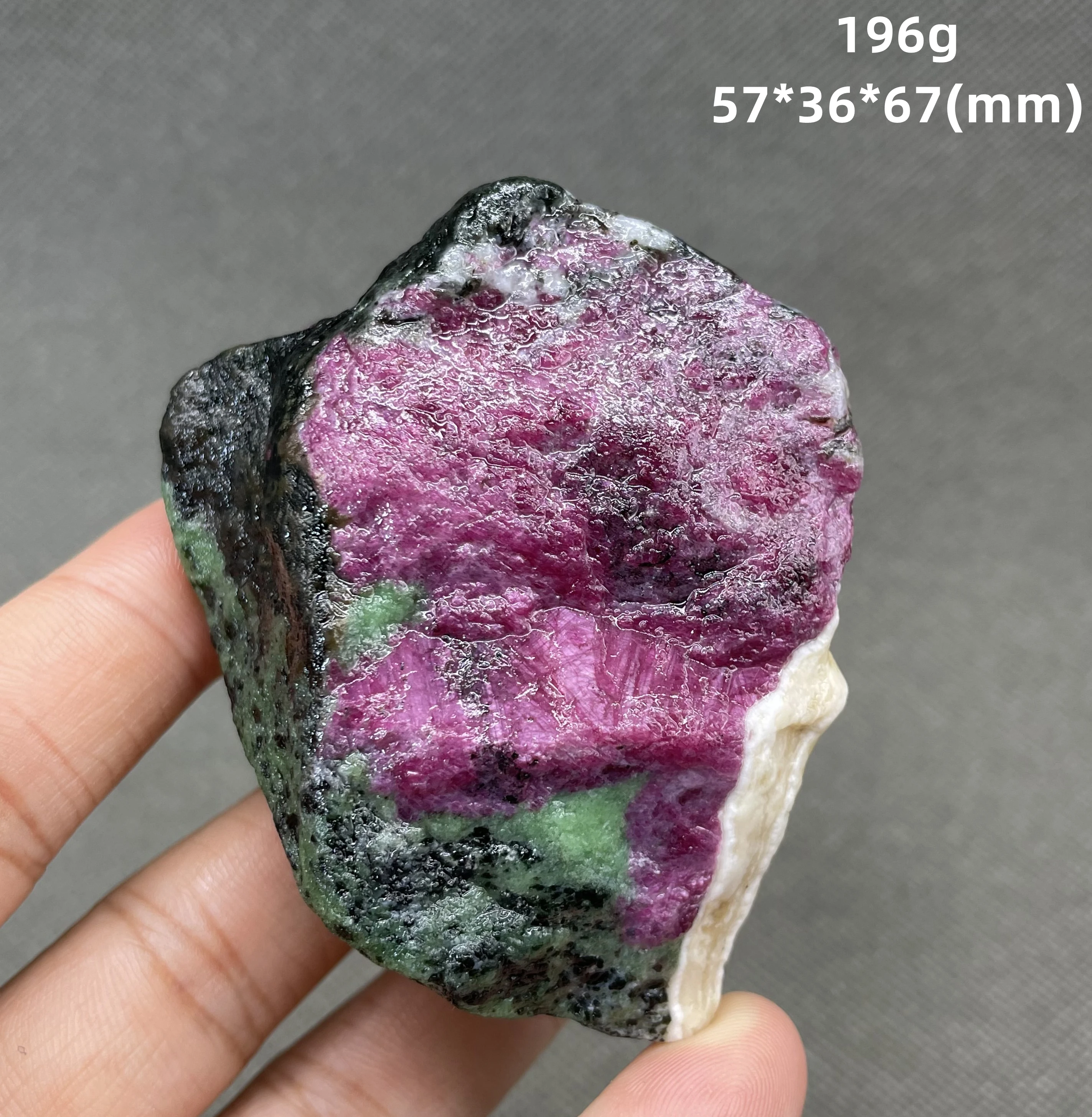 NEW! BEST! 100% natural Myanmar Fluorescent Ruby rough mineral stones and crystals healing crystals quartz