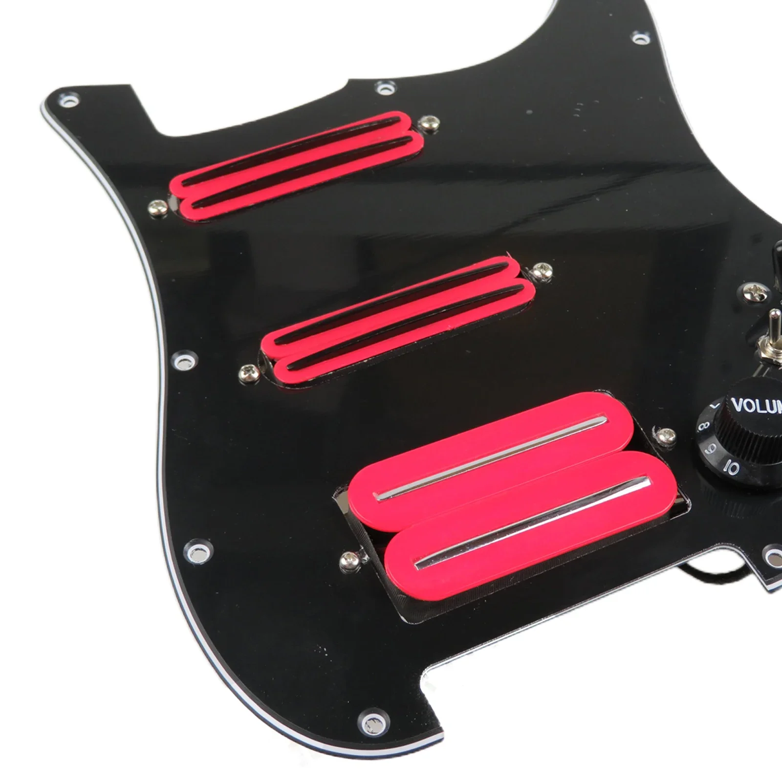 Prewired loaded Pickguard Guitar Pickups Humbucker  Alnico 5 HSS Wiring Harness Push-Pull Single Cut Set