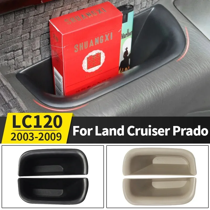

4pcs Suitable for 2003-2009 Toyota Land Cruiser Prado 120 Modified Door Handle Storage Box Storage Lc120 Modified Accessories