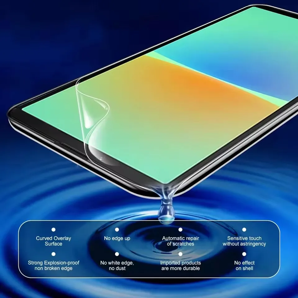 3 قطعة هيدروجيل واقي للشاشة السينمائية لسوني اريكسون T J S V TX SL SX Ion LTE Ion HSPA لا Glas ل اريكسون Z الترا E المزدوج TL لايت