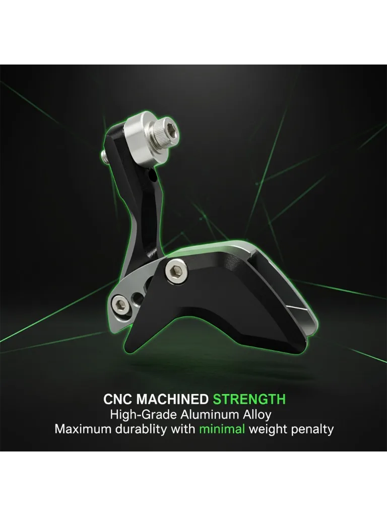 AliExpress NONE CNC Machined 6061-T6 Aluminum 1x Bike Chain Guide for MTB Road Gravel Cyclocross Chain Keeper High Performance No Plastic
