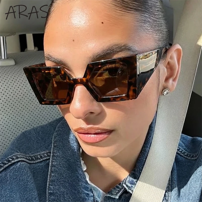 

Oversized Square Shield Sunglasses Women 2025 Luxury Brand Y2K Punk Big Frame Sunglass For Lady Windproof Eyewear Shades UV400