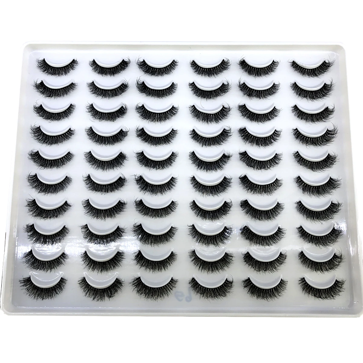 30 Paar Flauschige Lange 3D Nerz-Wimpernverlängerungen Weiche Nerz-Wimpern für Schönheit – Detail 29