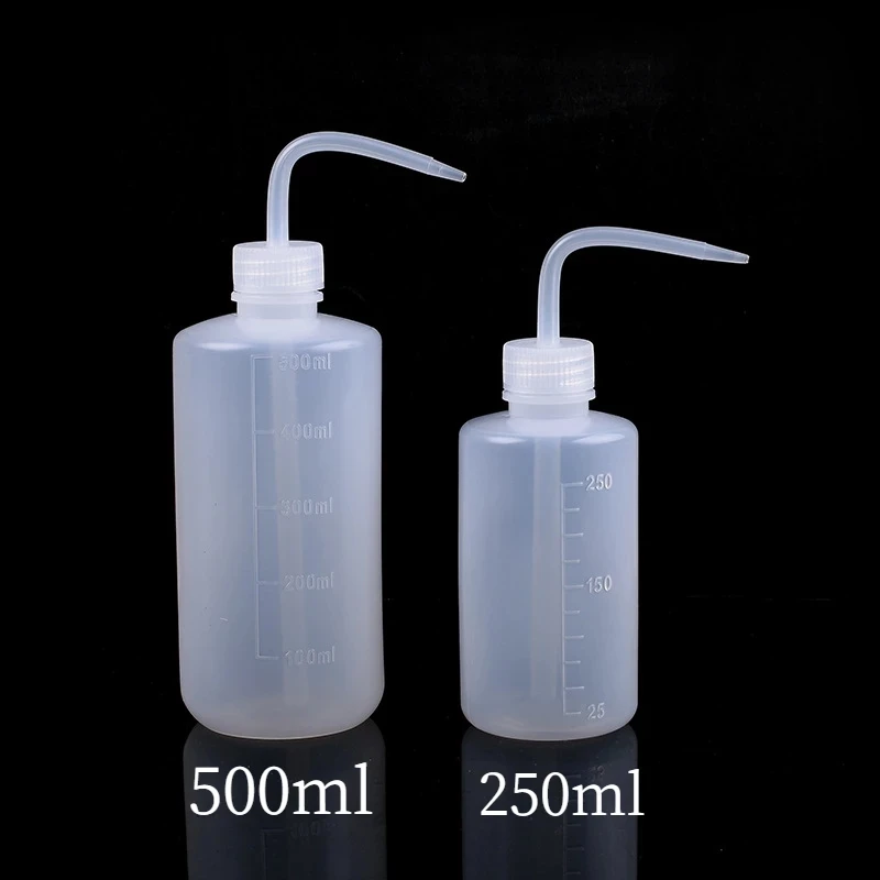 Bouteille à presser 250/500ML, distributeur de liquide en plastique, outil d\'arrosage en Spray, nettoyage de tatouage