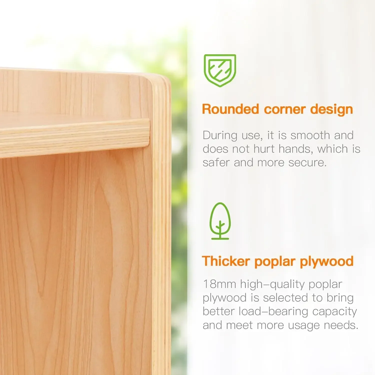 [Prezzo scontato, vendita calda! ]Armadio portaoggetti in legno a 5 sezioni, organizzatori e contenitori per giocattoli a 2 ripiani, organizer per aula per bambini, Pla