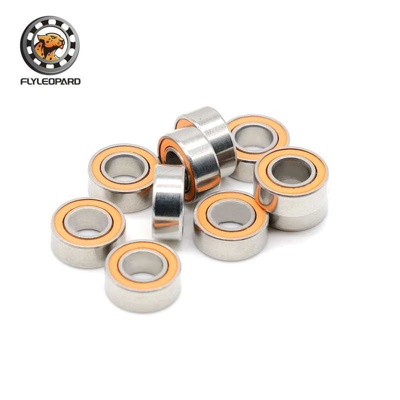 Imagem -05 - Rolamento Cerâmico Smr105rs cb Abec7 Miniatura rc Motor Smr1052rs Rolamentos de Esferas Si3n4 10 Pcs