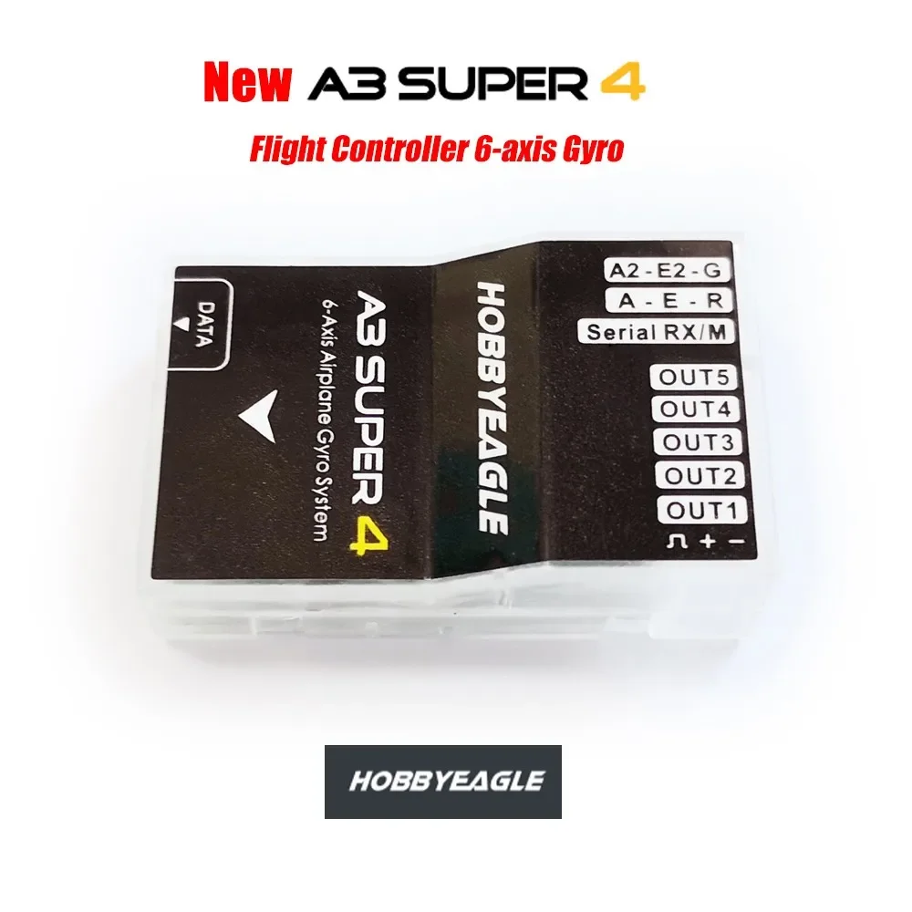 New Hobbyeagle A3 Super4 A3S4 Flight Controller 6-axis Gyro Stabilization balancer Full Set Programming Card for RC Airplane