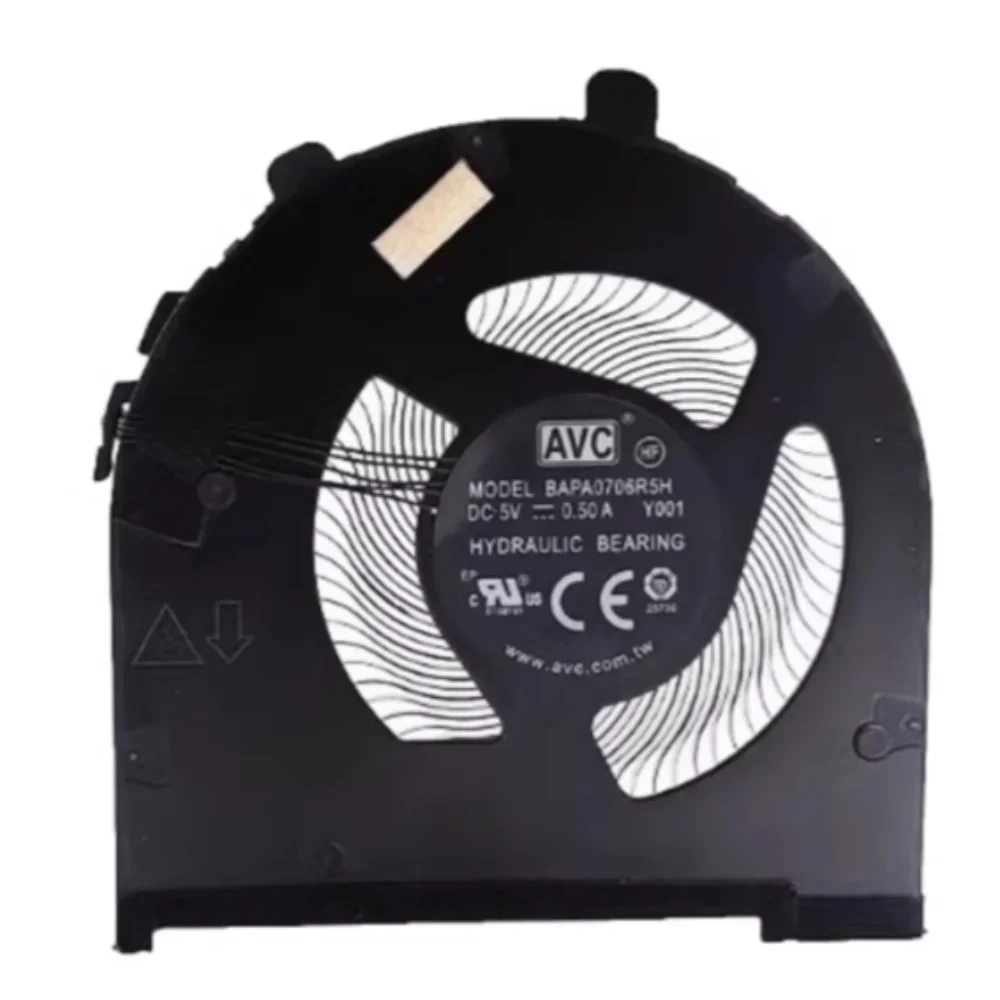 for Thinkpad E480 E485 E580 E585 E490 E495 E590 E595 R480 CPU Cooling Fan 5-Wire Interface Series DC 5V Fan