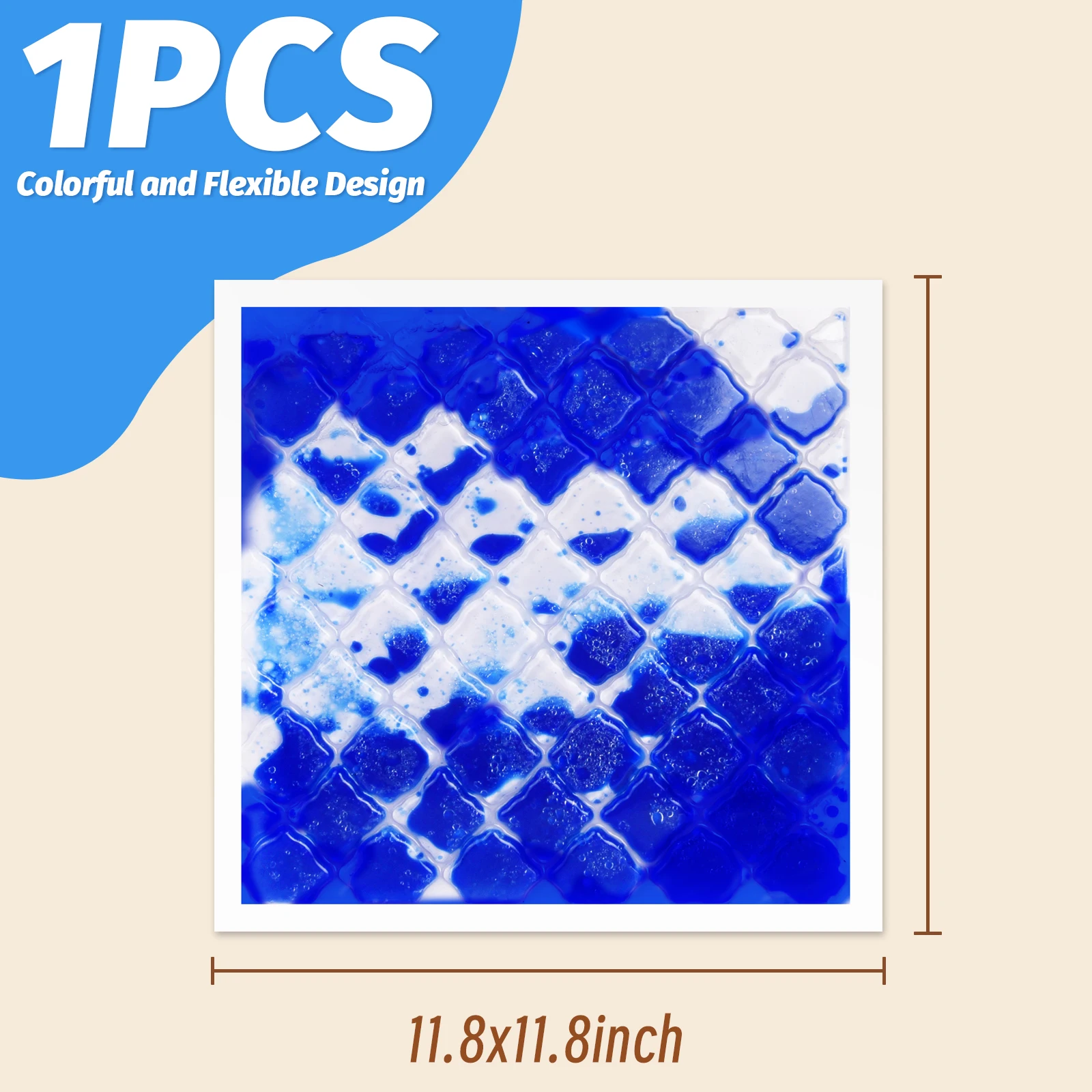 감각 발바닥 타일 세트 - 어린이를 위한 확장형 감각 촉각 타일 - 어린이 놀이방을 위한 교육용 감각 바닥 매트
