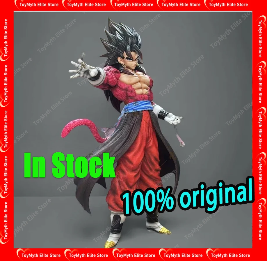 

In Stock Original Dragon Ball Vegetto Anime Figure Super Saiyan Vegetto Action Figurine PVC Statue Collectible Model Toys Gift