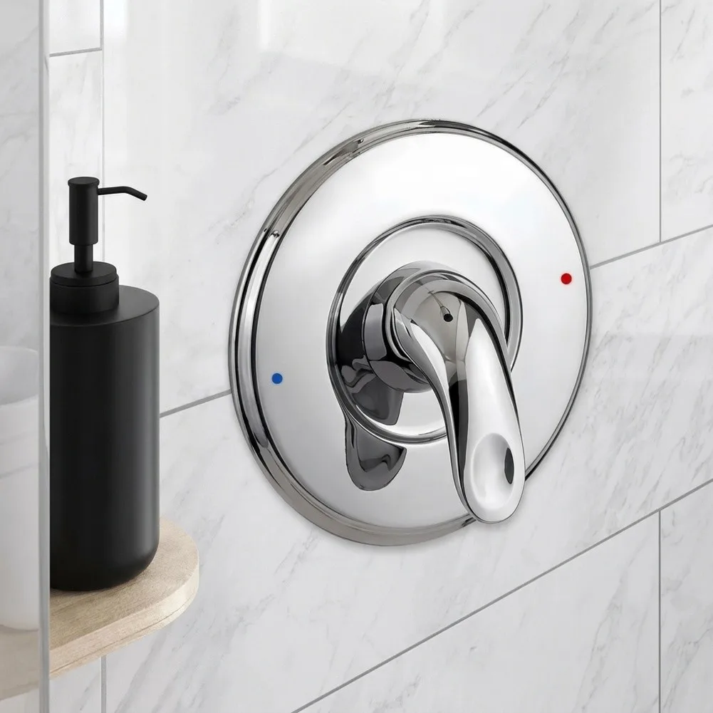 Tub Shower Trim Shower Panel For Faucet Repairs Easy Screw Installation Economical Repair Part Elegant Decor Upgrade