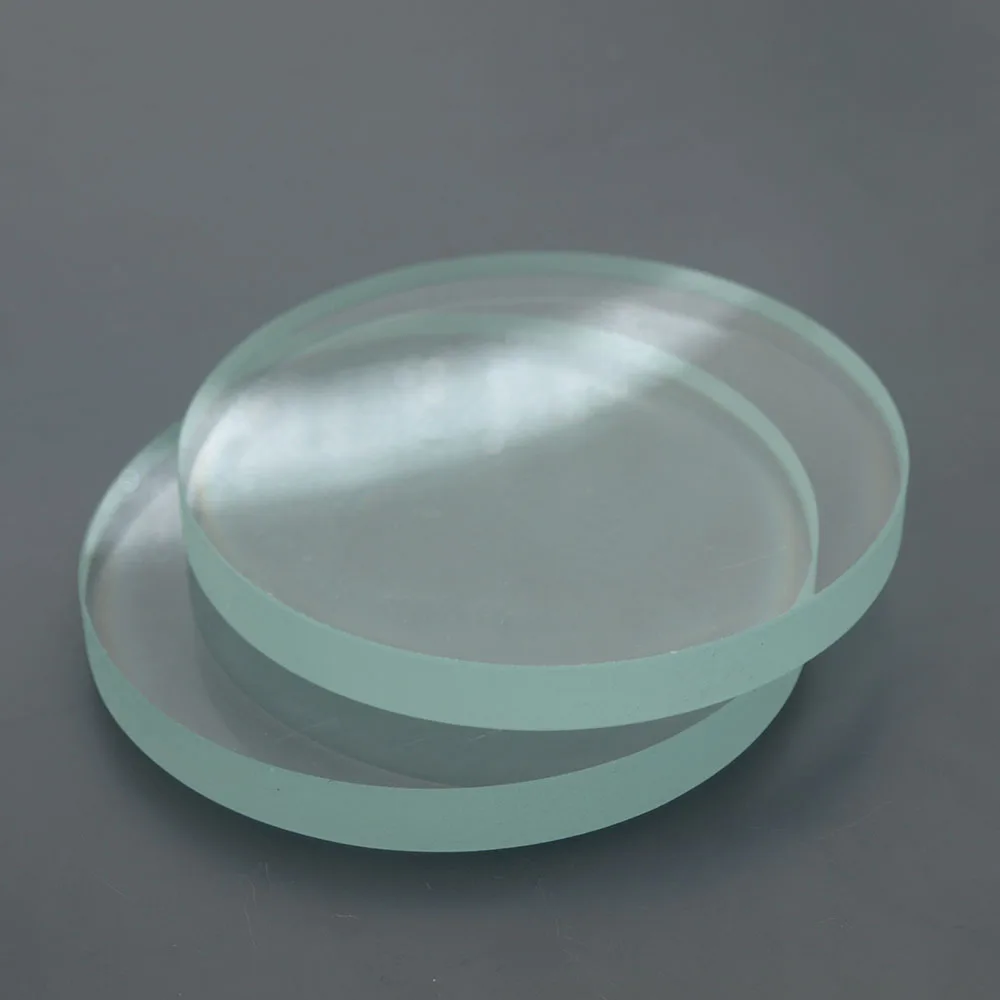 1PCS 55 60 65 70mm Armoured  tempering glass toughened glass stalinite Plat Lens Thickness 5mm 8mm 10mm Tempered glass Lens