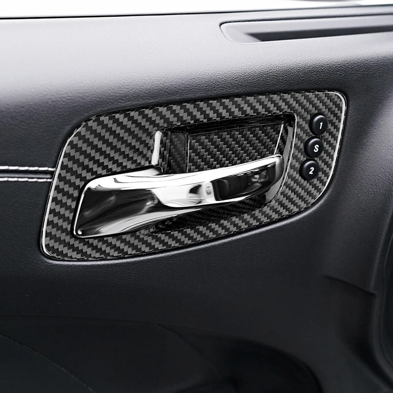 

Внутренняя дверная ручка, декоративная наклейка, автомобильные аксессуары для Dodge Charger 2015-2023/Chysler 300 2011-2023