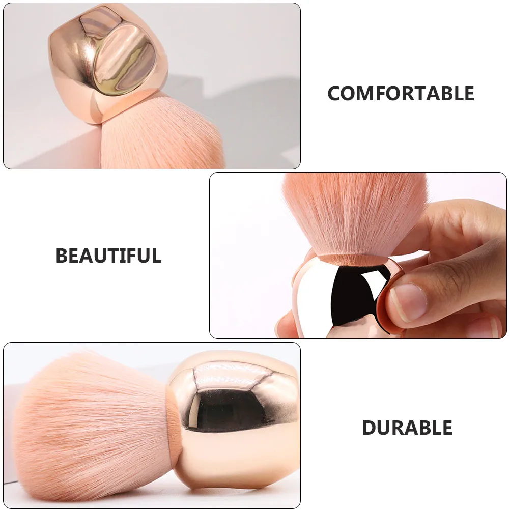 

Chic Vase Base Makeup Brush Fine Soft Bristles Durable Powder Blush Tool For Women Girls Professional Beauty Accessory