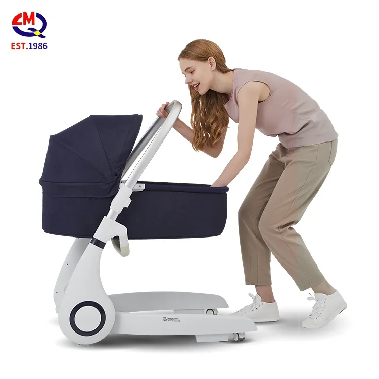 Neue Multifunktions Luxus 4 in 1 Baby Trolley Regenschirm Auto Kid Walker Kinder Hochstuhl Baby Schaukel Schaukel stuhl