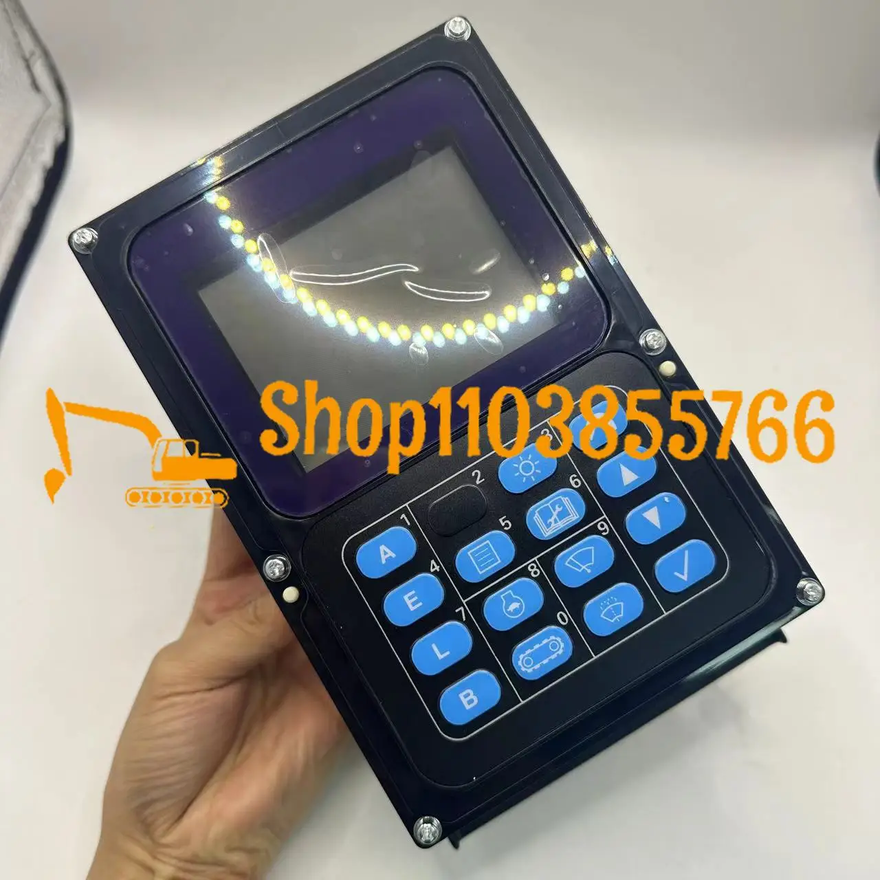 For Komatsu PC200-7 PC210-7 PC300-7 PC360-7 Excavator Monitor Display Panel 7835-12-3007 7835-12-1008 7835-12-1007 7835-12-1006