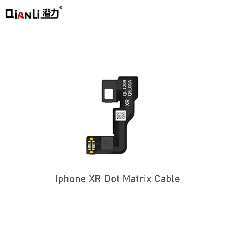 Qianmoves-Câble Matrix pour iPhone X XS Poly MAX 11 11Pro 12 12Pro, Projecteur de Points, Lecture et Écriture, Matrice de Points, Réparation d'Identification Faciale, Câble Flexible