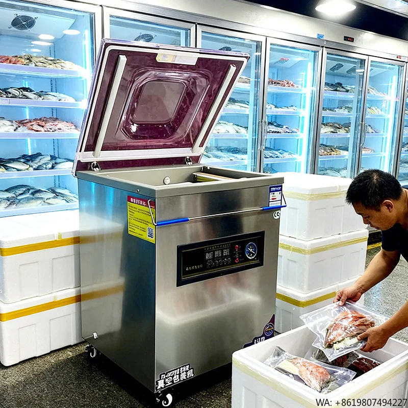 400TD  Semi-Automatic Multi-Ingredient Single-Chamber Vacuum Sealer for Commodity Chemical ( Commercial Use)
