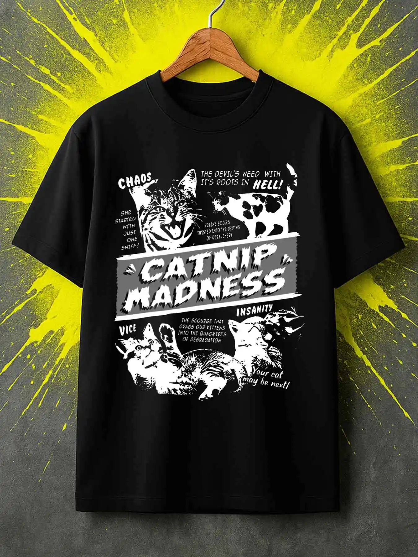 

Pet Madness Vintage British Shorthair Tabby Tuxedo Manx Breeds T-Shirt 100% Cotton O-Neck Short Sleeve Summer Casual Mens Tshirt