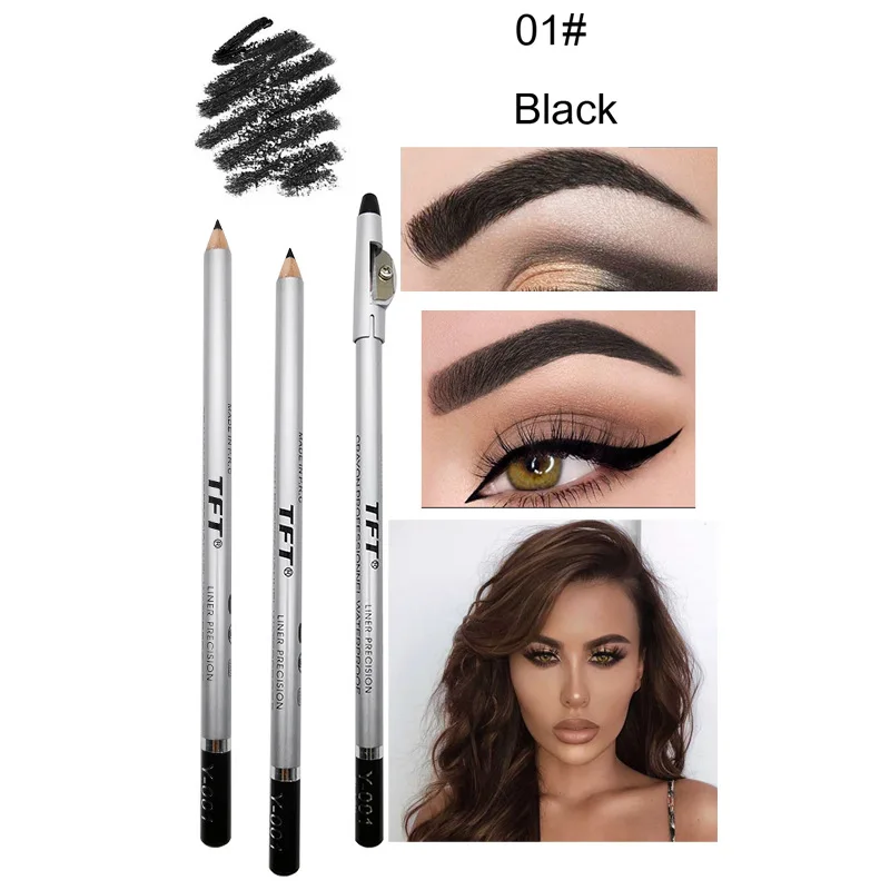 Harde Microblading Wenkbrauwpotlood Eyeliner Pen Waterdicht Natuurlijk voor Vrouwen Schoonheid Cosmetische Wenkbrauwpotlood Cosmetica Tool