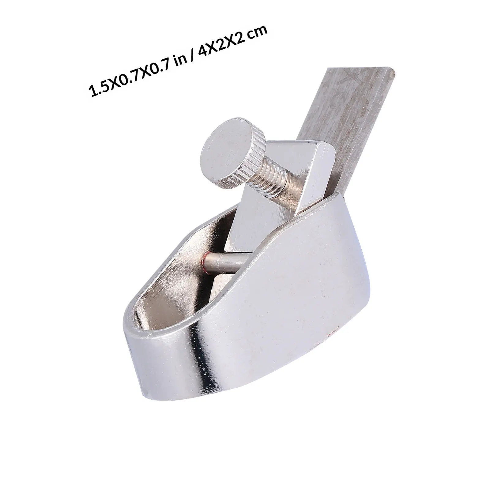 Finger Plane Cutter Violin Tool Brass Woodworking Plane Cutter Curved Luthier Tool Sharp Steel Blades Adjustable