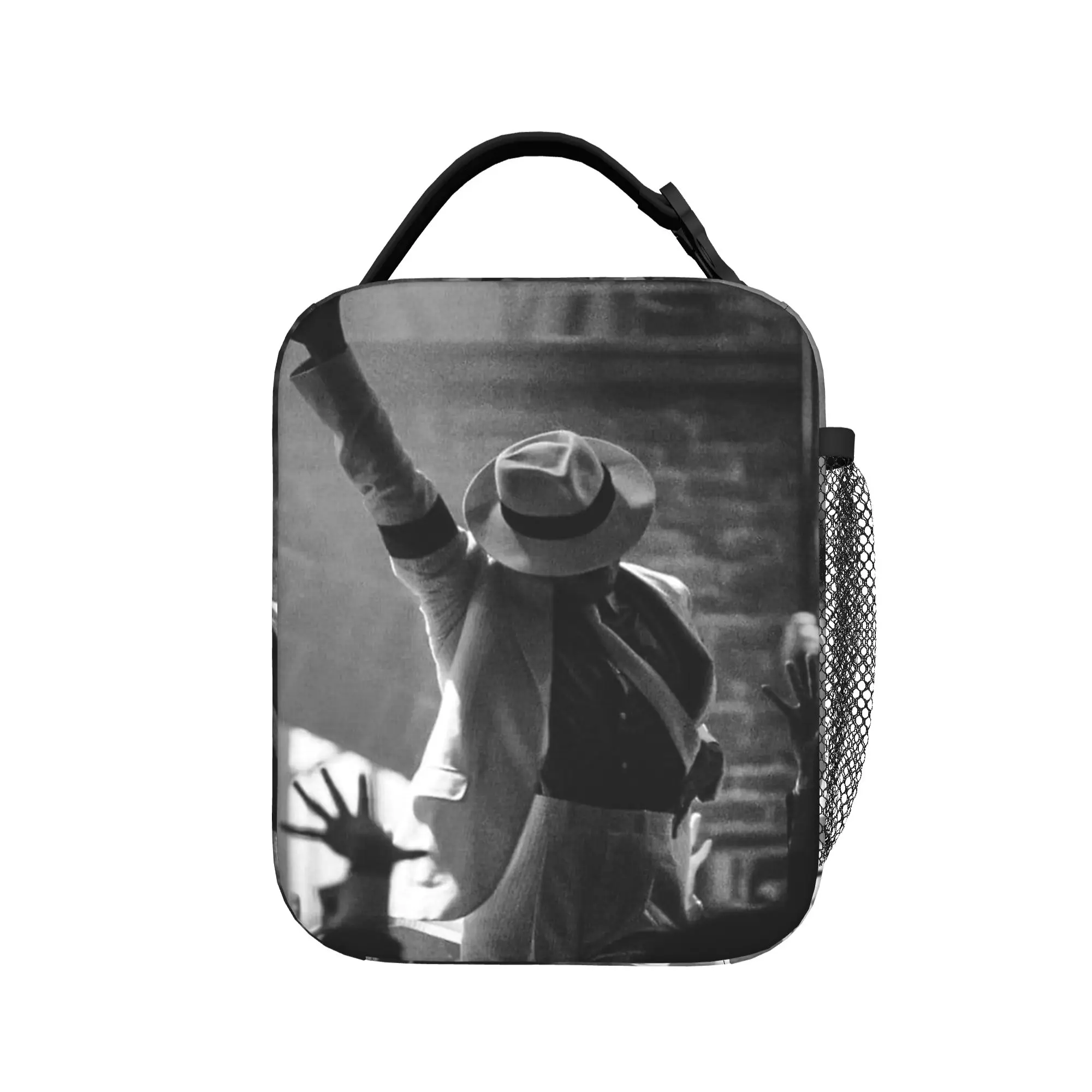 Michaels Jacksons MJ Thermal Insulated Lunch Bag for Travel  Portable Bento Box Cooler Thermal Lunch Boxes