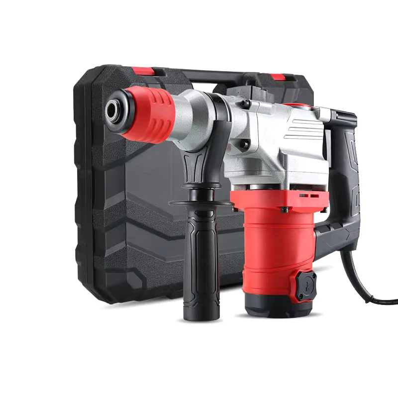 

Demoledor Multifunctional 4 in 1 Heavy Duty Rotary Demolition Hammer Drill Set for Concrete/Metal 220V