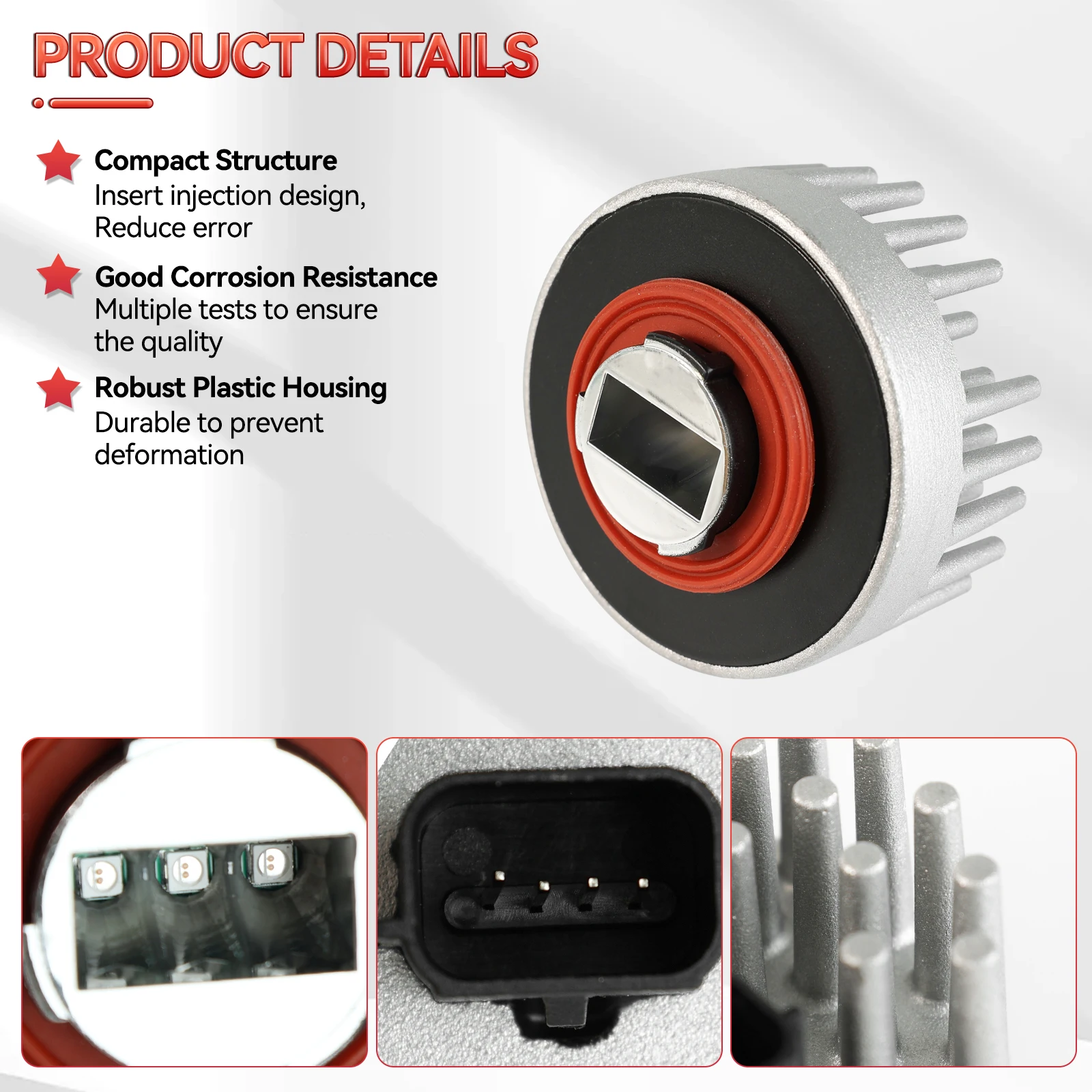 ل 2013-2018 كاديلاك ATS XTS CTS 3.6L الذيل ضوء وحدة لمبة LED الفرامل الخلفية وحدة استبدال 84198978 13579168 اكسسوارات السيارات #3