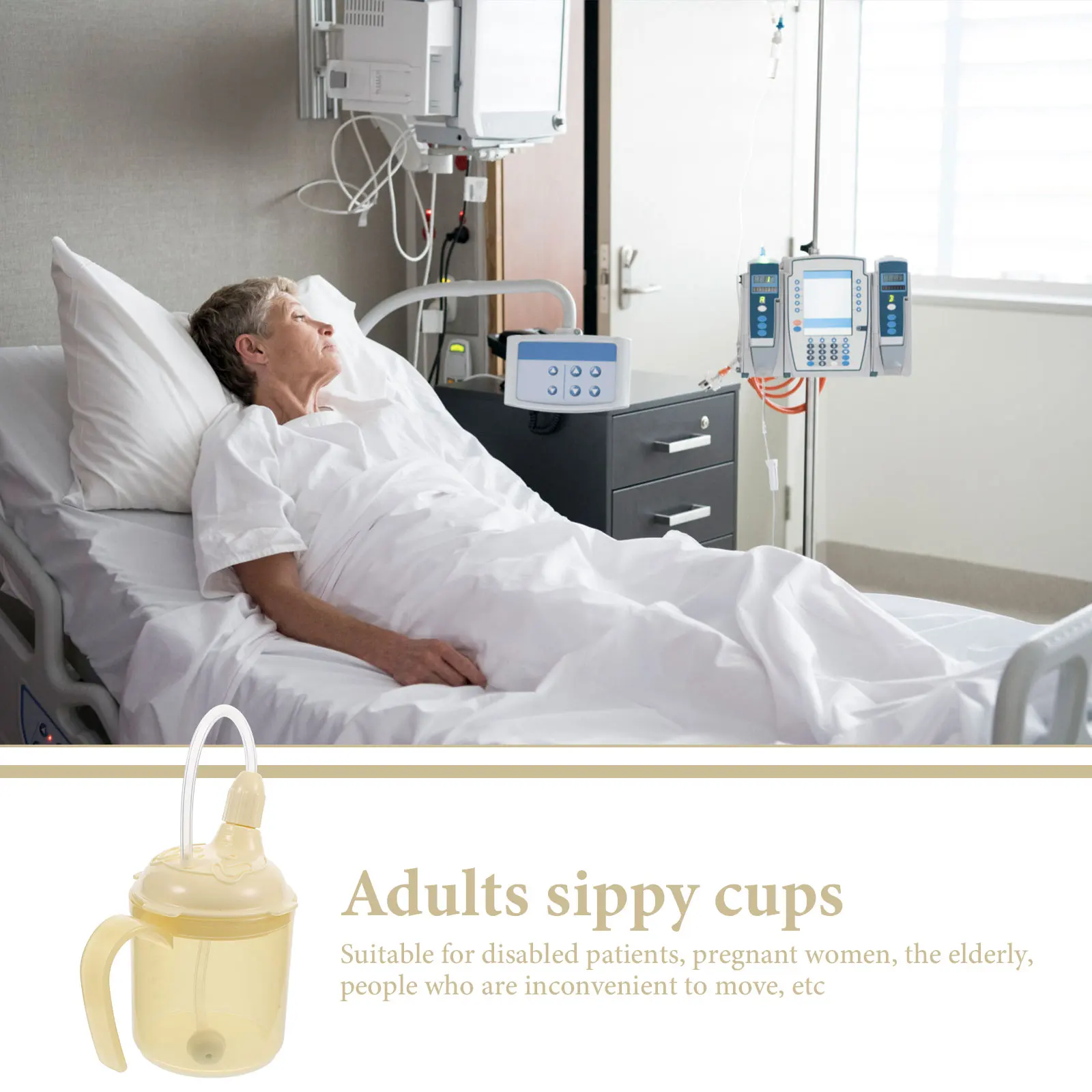 Кружка с защитой от удушья Для пожилых людей