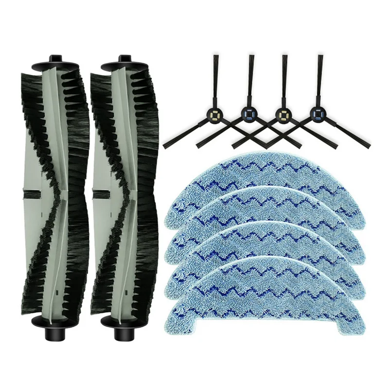 가정용 부품 진공 청소기 메인 사이드 브러시 걸레 천 부품 교체 예비 부품 Genio Laser L650 용 액세서리