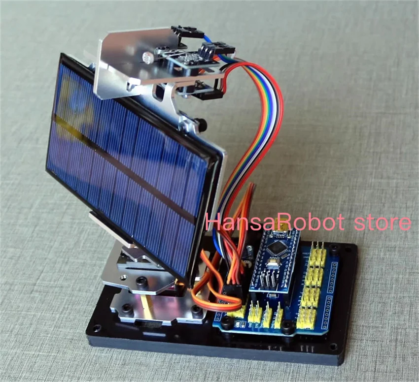 For Arduino DIY Smart Solar Tracking Equipment Power Generation Maker Project Small Production Tracking Radar