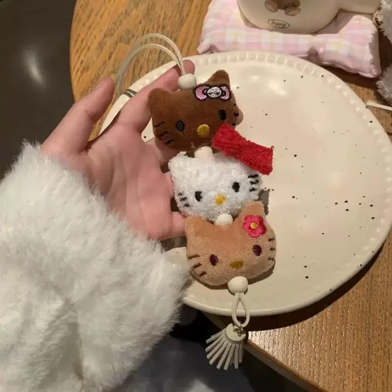 ハローキティ クリスマス 新年 レトロスタイル リボンデザイン バッグチャーム オーナメント 女性 女の子用 財布飾り ギフトアイデア