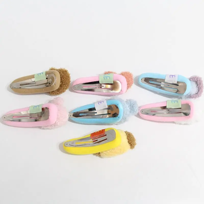 BT21 cartoon cute plush doll hair clip kawaii bubble break clip bangs clip hair accessories animation peripheral wholesale view 4