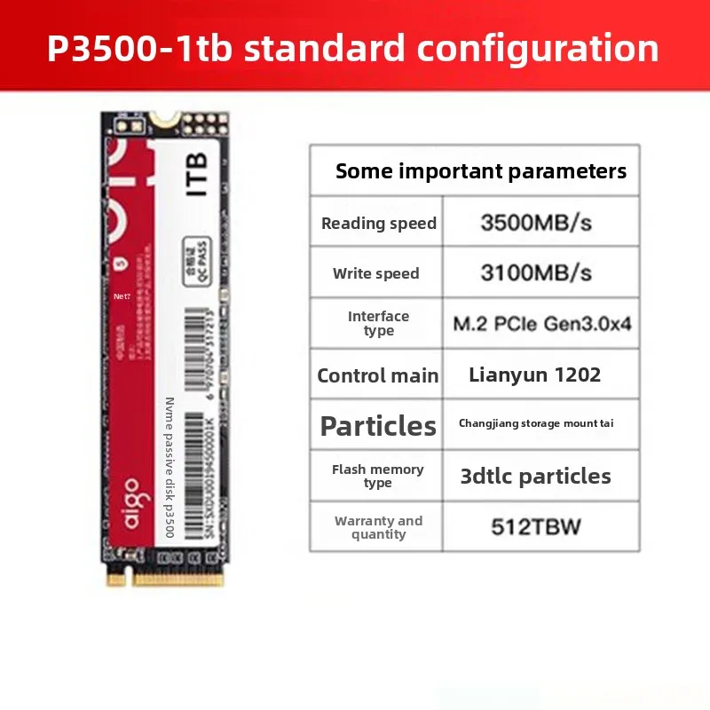 P3500 SSD SSD M.2 NVMe-protocol PCIe quad-channel notebook