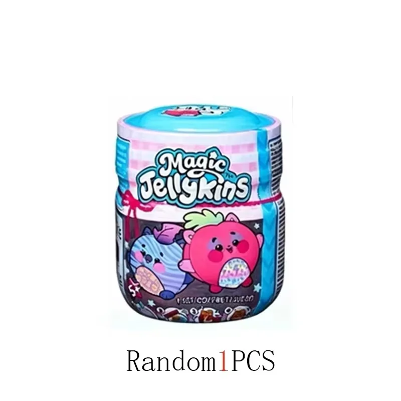 Magischer Jellykins-Plüsch. Füllen Sie den Behälter mit Wasser, schütteln Sie ihn und entdecken Sie Ihr neues Plüschtier (Spin Master) als Stressabbau-Spielzeug.