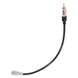 1pc Auto Radio Antenna Adapter ISO To DIN Cable For FM/AM Antenna Audio Converter For Antennas With Power Automobile Accessories